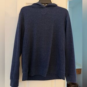 Vineyard Vines Calmwater Navy Texture Hoodie Pullover
